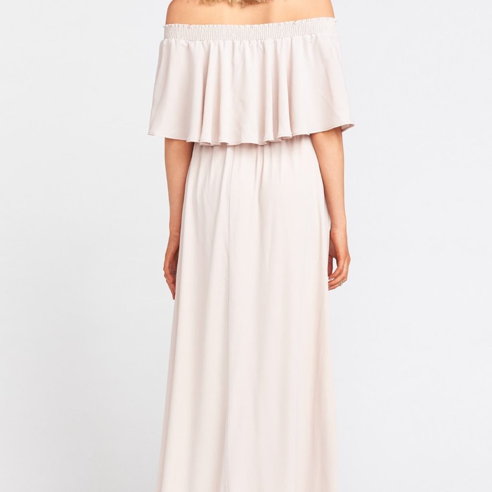 Show Me Your MuMu Hacienda Maxi Dress (Color: Show Me The Ring Crisp) - Size XS - Picture 2 of 5